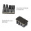 SATA 7Pin Dual-Interface 180 12G Adapter für PH572, PVC 9