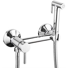 Kitchen Taps 1Set Solid Brass Shower Mixer With Shower Head Cold And Hot Water Single Handle Tap Crane