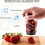 Fruit Cutter Cup with Removable Stainless Steel Blade,Cup Cutter Fruit, Dishwasher Safe, Kitchen Aid Egg Cutter 3
