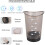 Fruit Cutter Cup with Removable Stainless Steel Blade,Cup Cutter Fruit, Dishwasher Safe, Kitchen Aid Egg Cutter 5