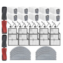 Pièces pour Aspirateurs pour Saros 10 / pour S9 MaxV Ultra, Rouleau Principal, Brosse LatĂ©rale, Chiffon de Nettoyage, Filtre, Sac Ă