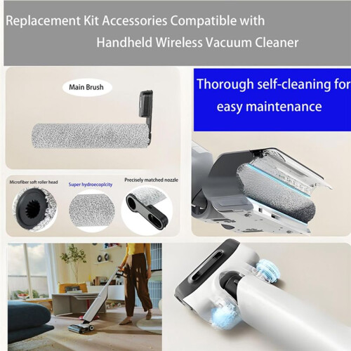For  A20 / A20Pro / FlexiPro Floor Scrubber Main Roller Brush and High Efficiency Filter Accessories 2