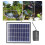 DC Micro Solar Pond Pump 10V 6W with Adjustable Panel & Bubble Stone 14