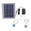 DC Micro Solar Pond Pump 10V 6W with Adjustable Panel & Bubble Stone 15