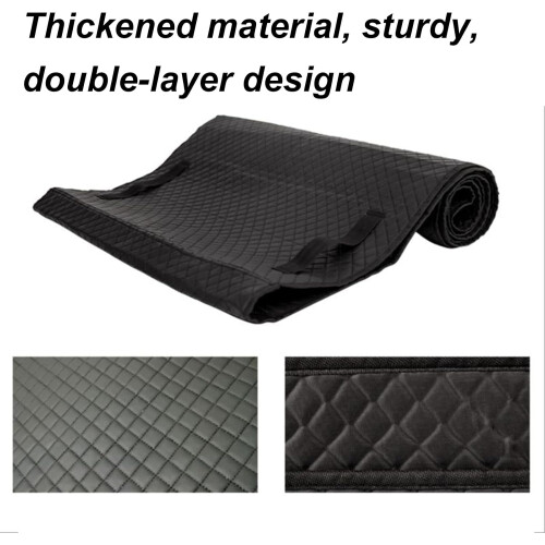 Mechanic Floor Mat with AntiSlip Base, Cushioned Back Support, Foldable for Garage and Workshop 2