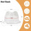 12 Pezzi di Supporto per Cappelli In Plastica per Cappelli Multipli con Inserti Modellanti e Supporto da Tavolo per Cappelli 10