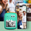 Mini Thermal Printer Bluetooth Wireless 200DPI Inkless Printing for Notes and Labels iOS Android 2