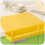 Candy Color Kitchen Practical 2-in-1 Storage with Vegetable Slot Cutting Board Cutting Board Plastic Thickened Red 6