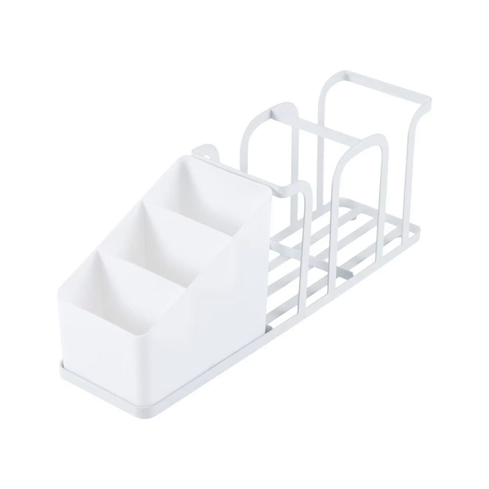 Coffee Tea Condiment Accessories Holder Multifunction Disposable Coffee Cup Holder Organizer for Kitchen Office Break