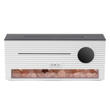 Rock Aromatherapie Essentiële Olie Diffuser Luchtbevochtiger, Rock Flame Luchtbevochtiger met Timer voor Thuis, Kantoor, Yoga