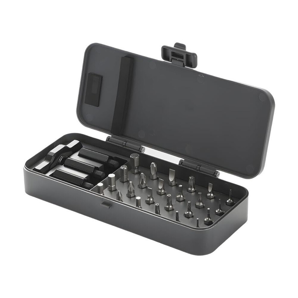24 In 1 Ratchet Screwdriver Set With Ergonomic Magnetic Handle, Compact Multibit Wrench Kit 9382693202000