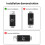 Digital Badrum Varm Duschkranar Termometer LED-Display Vattenkraft El Duschtermometer Bad Hem 5