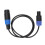 Premium Speaker Cable 4 Core Male-Female with Abrasion Resistance 1