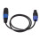 Premium Speaker Cable 4 Core Male-Female with Abrasion Resistance 4