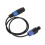 Premium Speaker Cable 4 Core Male-Female with Abrasion Resistance 2