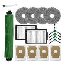 Pièce de Rechange pour Balai HOME TIMES pour Aspirateur Robot pour    405 Combo/505 Combo, Filtre de Brosse Latérale Principale