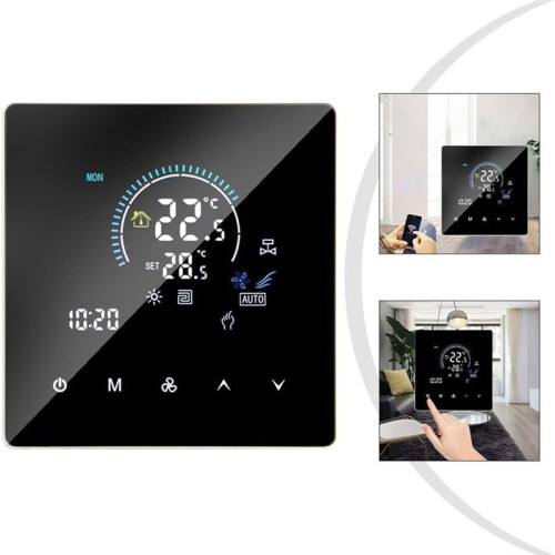 WiFi  Thermostat Remote Control Programmable Heating Cooling Temperature Controller for Home Office Floor Heating 2