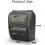 Bluetooth Thermal Receipt Printer 58mm Wireless POS Printer for Android iOS with Long Battery Life 5
