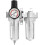 AFC2000 G1/4 Air Compressor Regulator Filter Combo with OilWater Separation and Precise Control 4