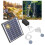 Solar Air Pump Kit 10V 6W for Emergency Pond Oxygenation Adjustable Panel 4