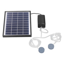 Solar Air Pump Kit 10V 6W for Emergency Pond Oxygenation Adjustable Panel