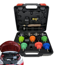 Radiator Pressure Tester Kit with Coolant Vacuum Refill, Fast Leak Detection, Multi‑Vehicle