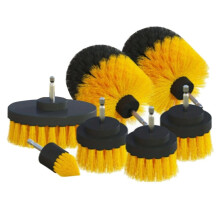 7er-Pack Bohrbürsten, Power-Scrubber-Reinigungsbürste, Verlängertes Langes Aufsatzset, Allzweck-Bohrbürsten-Set