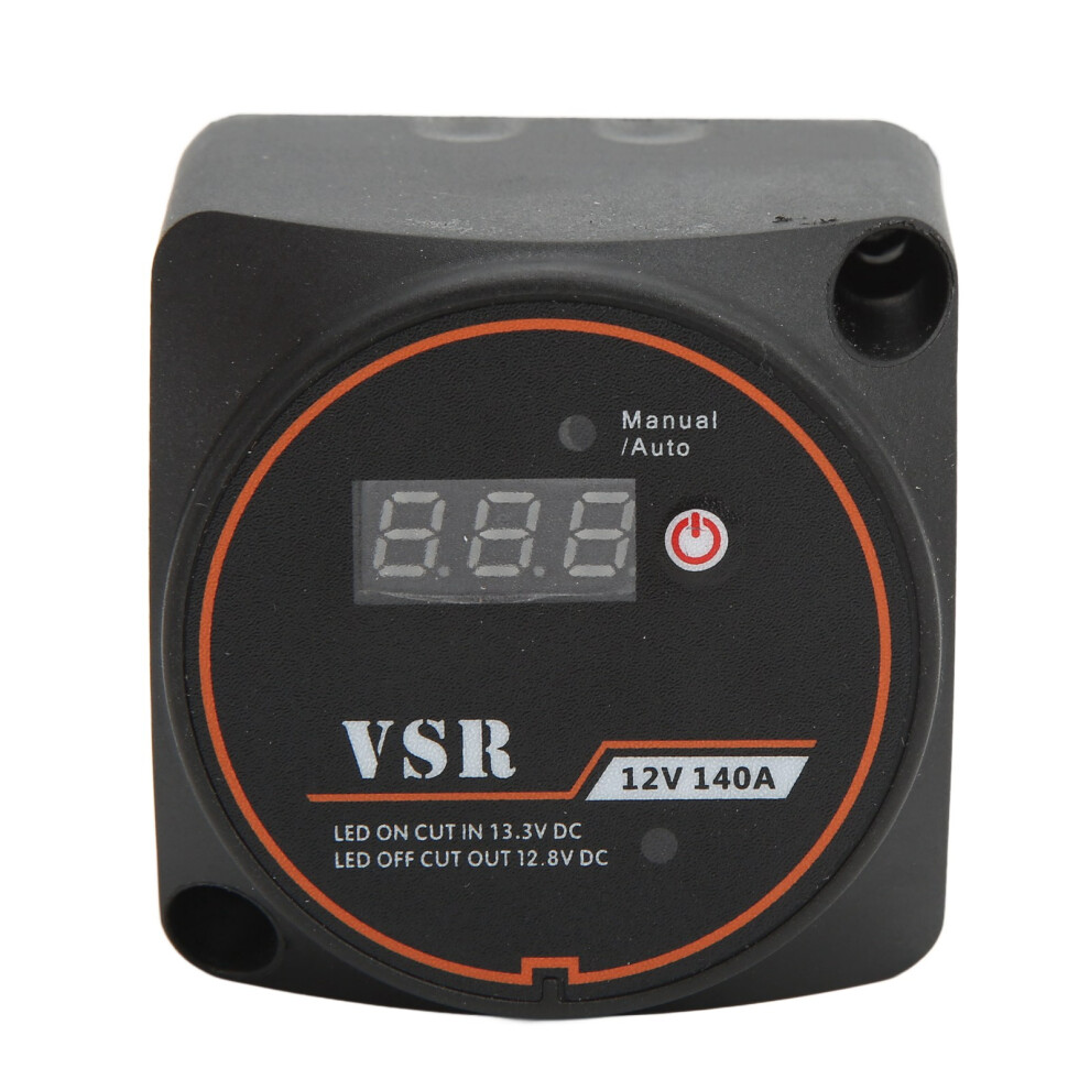 12V 140A Smart Isolator With Display Vsr Ip67 Waterproof Universal Use 7641375496062