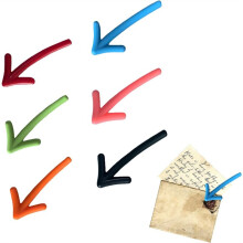6 Kleurrijke Pijlen Koelkastmagneten, Kleurrijke Magnetische Decoratie voor de Koelkast, Knutselen, Keuken, Whiteboard en Klaslokaal