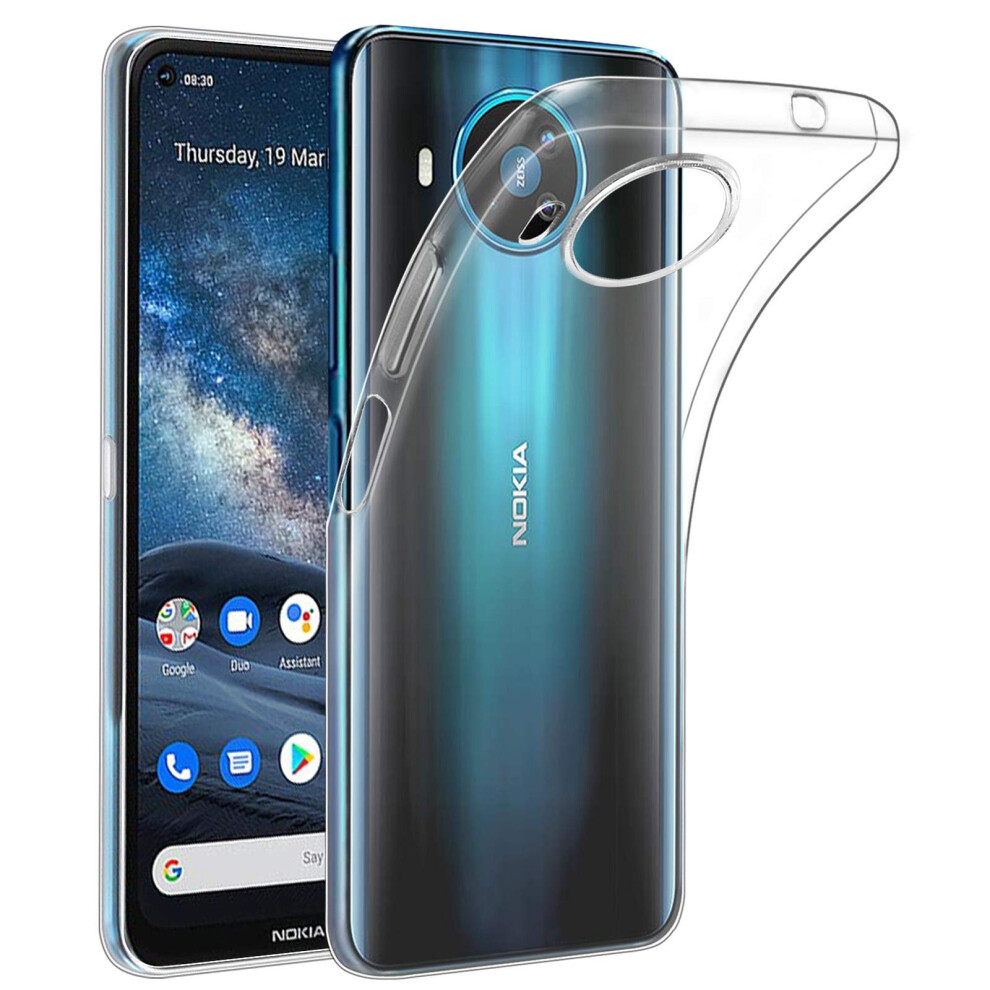 Clear Phone Case For Nokia 8.3 (2020) Shockproof Ultrathin Scratchresistant Yellowingresistant Tpu 9187378403617