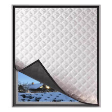 Cortina aislante para ventana, opaca, insonorizada, de tela Oxford y relleno de fibra de algodón, 99 x 149 cm