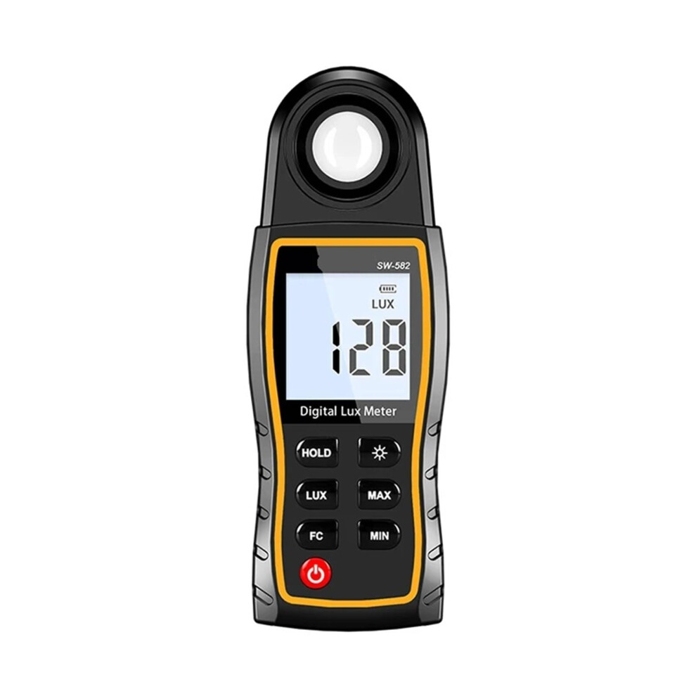 Digital Meter Lux/Fc Handheld Illuminance Tester With Lcd 0199999 Lux Pocket Photometer For Plant Growth Light 9347817585063