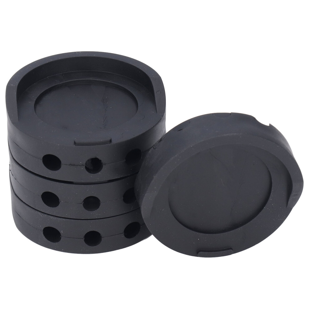 4Pcs Rubber Washing Machine Foot Pads Anti Vibration Non Slip Furniture Leg Mats 7611375497277