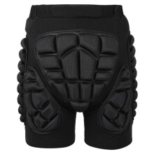 Protective 3D padded shorts with EVA foam tailbone protection for skiing snowboarding