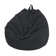 Large Thicker Corduroy Bean Bag Chair Cover 270x80cm Soft Removable Washable Lazy Lounger for Adults and Teens