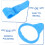 4pcs Baby Cot Pull Rings for Learning to Stand, Safe Rounded Edges Walking Support Rings for Nursery 4