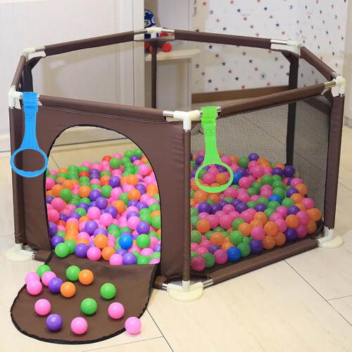 4pcs Baby Crib Pull Rings for Walking Assistance, Bright Color, Tool Installation 2