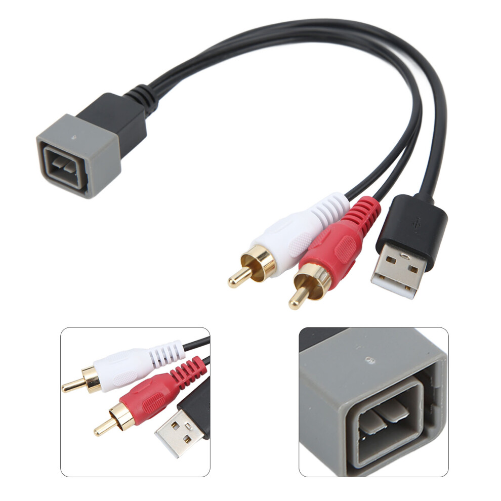 Nissan Cube Juke Versa Car Radio Usb Input Adapter Durable Replacement Cable 8751375502638