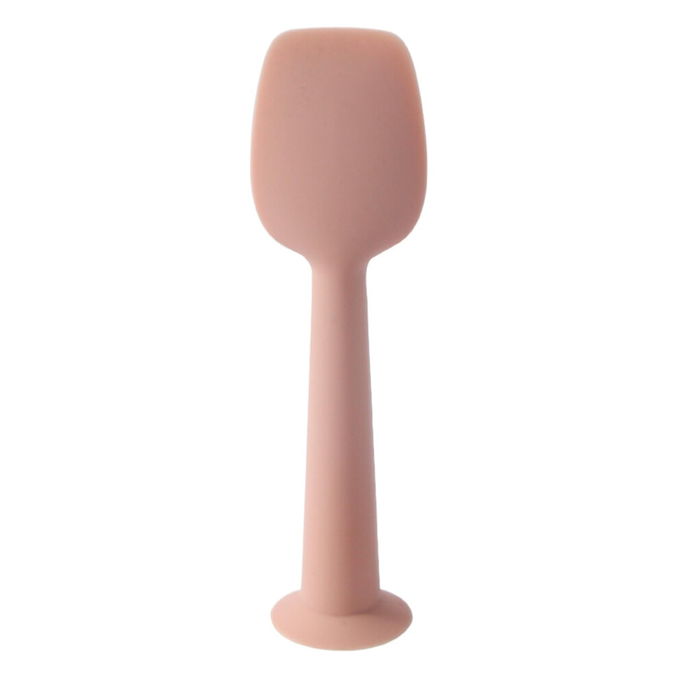Diaper Applicator Spatula, Soft Silicone Bpa For Newborns, Cramp Ointment Spatula Cream/Pink
