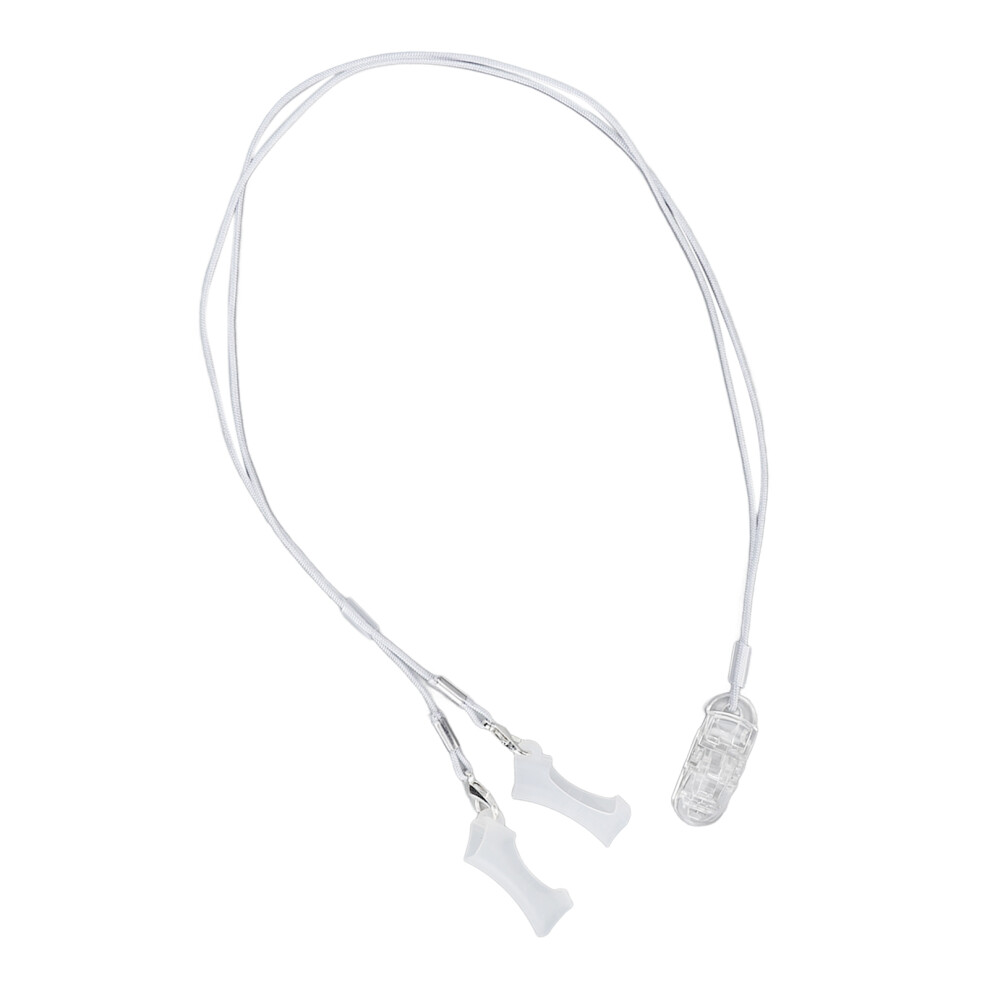 Portable Nylon Hearing Aid Clip Lanyard for Elderly Outdoor Use A13