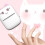 Mini Thermal Printer Bluetooth Wireless Photo Label Receipt Printer Inkless for Mobile Phones Blue White 4