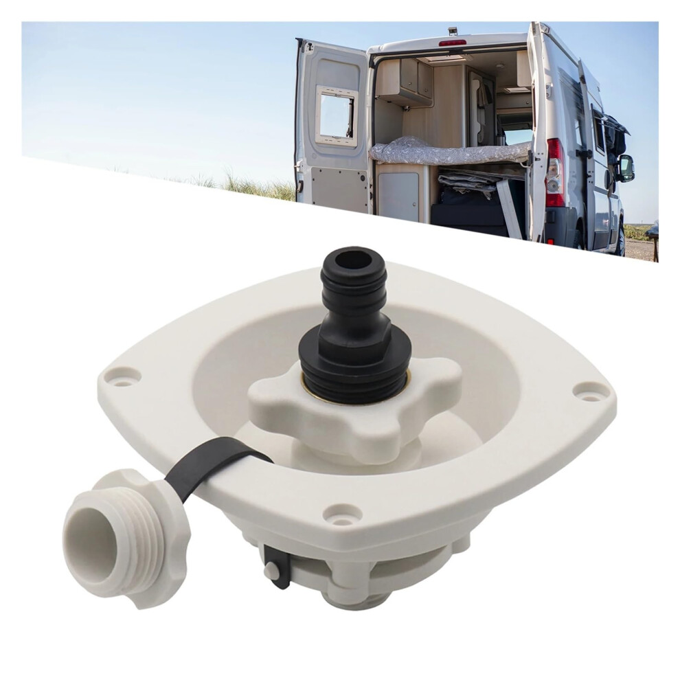 Aluminum Alloy Antislip Rv Step For Camper And Motorhome, Manual Pull Out Single Step White 9347817586145