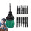 Ratchet Screwdriver Set with Adjustable Telescopic Handle and Interchangeable Heads for Glasses 1