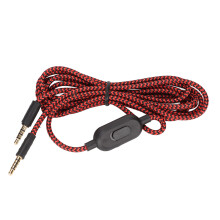 Rivoluziona il tuo suono: cavo per cuffie da gaming con interruttore mute e controllo del volume integrati per Logitech G433, G233, G Pro, G Pro X,