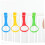 4pcs Baby Cot Pull Up Rings for Standing Assistance Toddler Walking Learning Smooth Edges 5