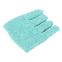 Fußausrichtungs-Socken aus Terry-Stoff, Fleecefutter, Zehenzwischenraum, hellgrün, 11,510 cm