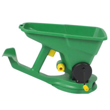 Hand Seed Spreader 1.5L Lawn Fertilizer Spreader with 5Gear Adjustable Hand Crank for Garden