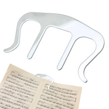 Music Book Holder Clips, Durable Rustproof Page Holder for Sheet Music, Piano and Reading