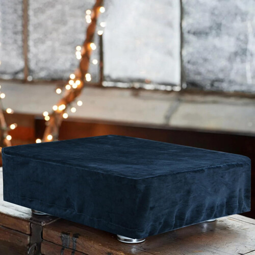 Case for Turntable Protective Case For Audio Device Blue Home Studio Stereo Equipment 1