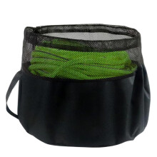 RV Sewer Hose Storage Bag with Breathable Mesh , DoubleLayer Organizer for Camping Trailer